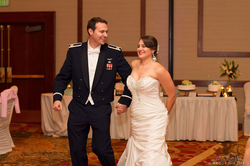 Wedding at the Air Force Academy in Colorado Springs, Colorado