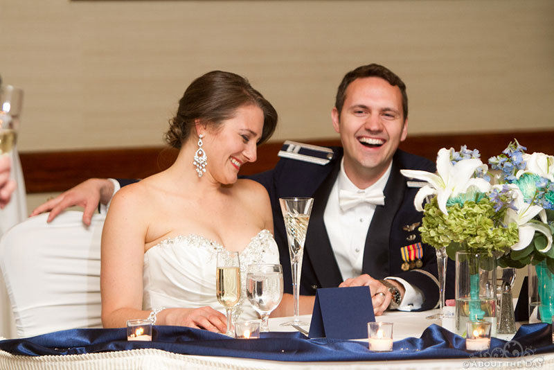 Wedding at the Air Force Academy in Colorado Springs, Colorado