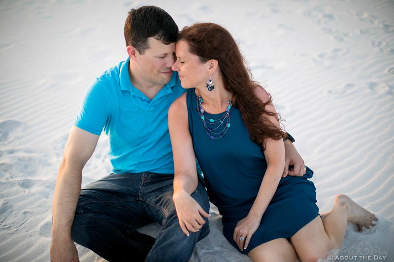Josh & Rebecca's engagement photos on Princess Beach near Destin, FL