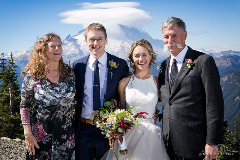 Andrew & Alex with his parents