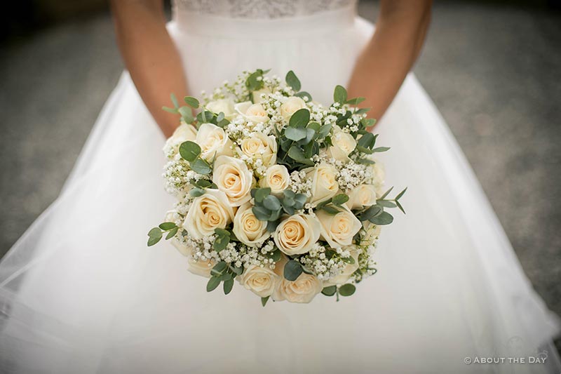 The Bride's lovely flowers