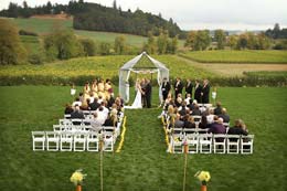 Wedding at Zenith Vineyards in Salem, Oregon