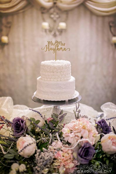 Wedding Cake at Wedding Cake at Haythorn Land & Cattle Co