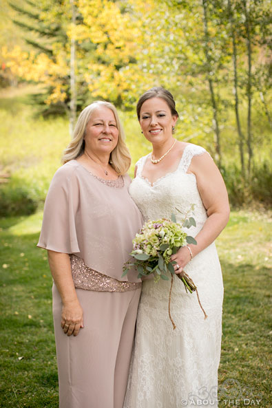 The Bride and her mother