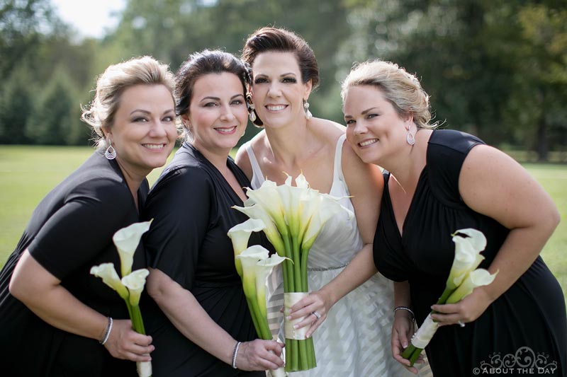 Erica and her Bridesmaids