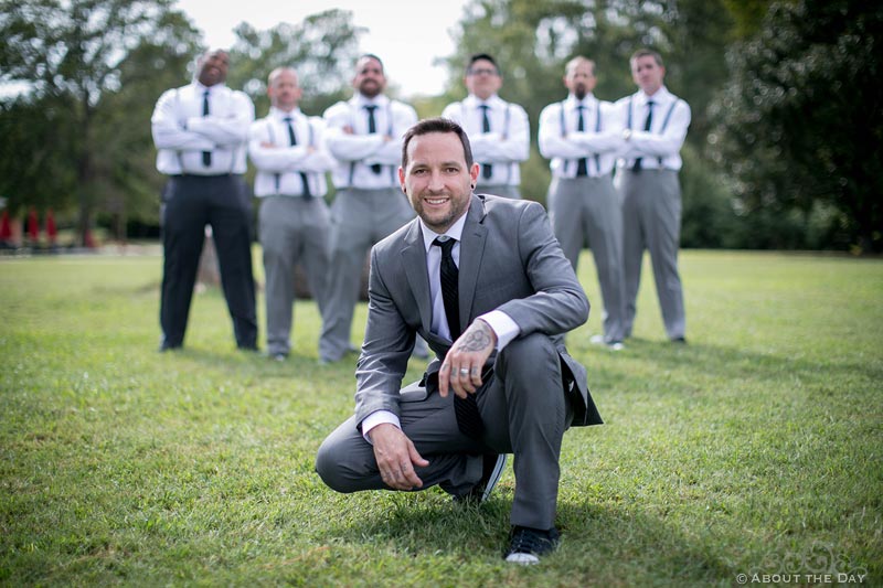 Keith and his Groomsmen