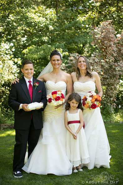 Two Brides family