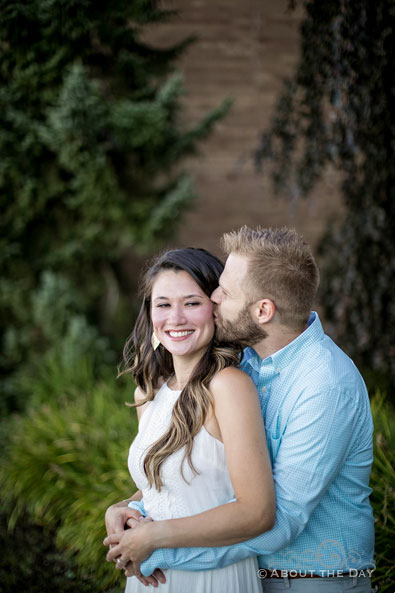 Eric & Ami have a candid moment