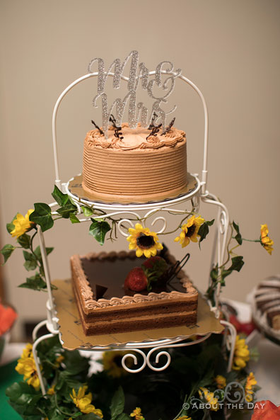 Aurel & Beti's wedding cake