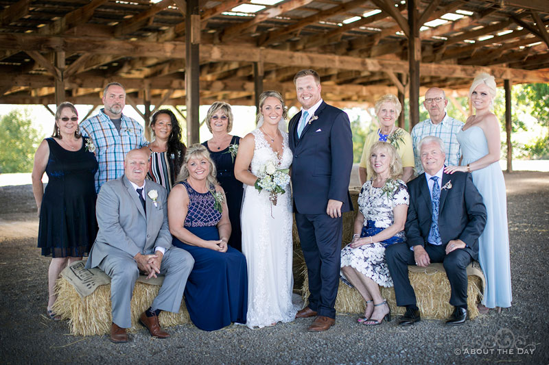 The Bride and Grooms and their close family