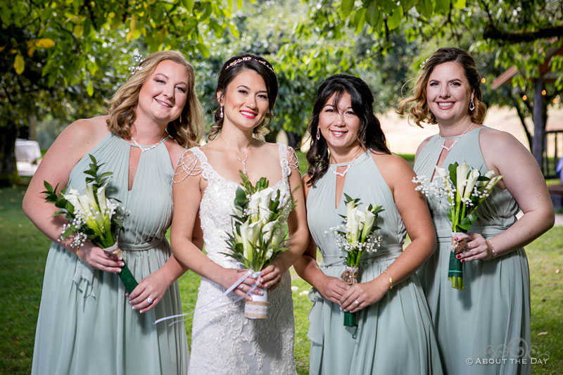 Ami and her Bridesmaids
