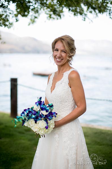 The Bride at Campbell's Resort at Lake Chelan