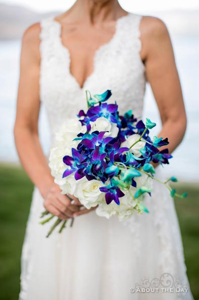 The Bride's bouquet at Campbell's Resort at Lake Chelan