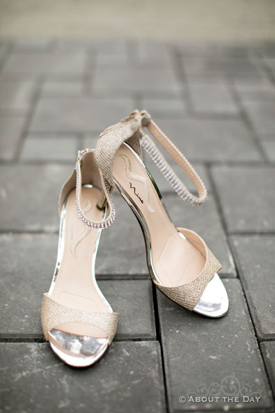 Maddy's wedding shoes