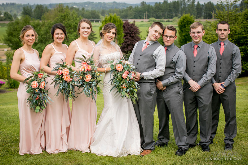 Will & Madelyn's wedding party