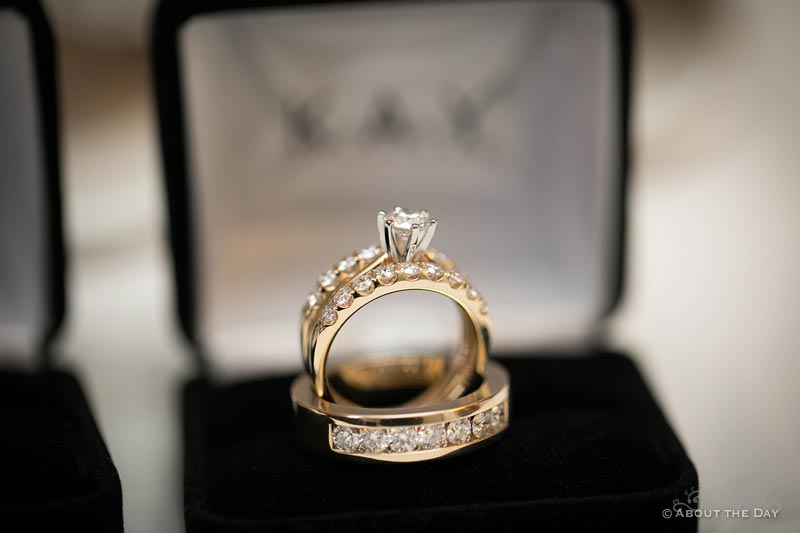 Close up of Faviola's Wedding ring