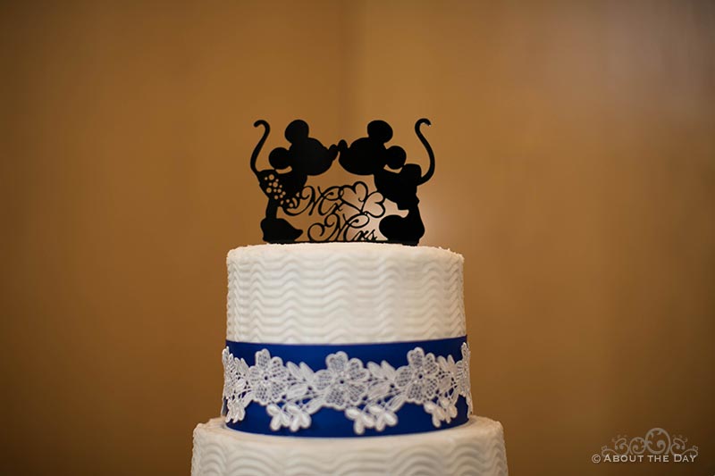 Elroy and Naomi's wedding cake